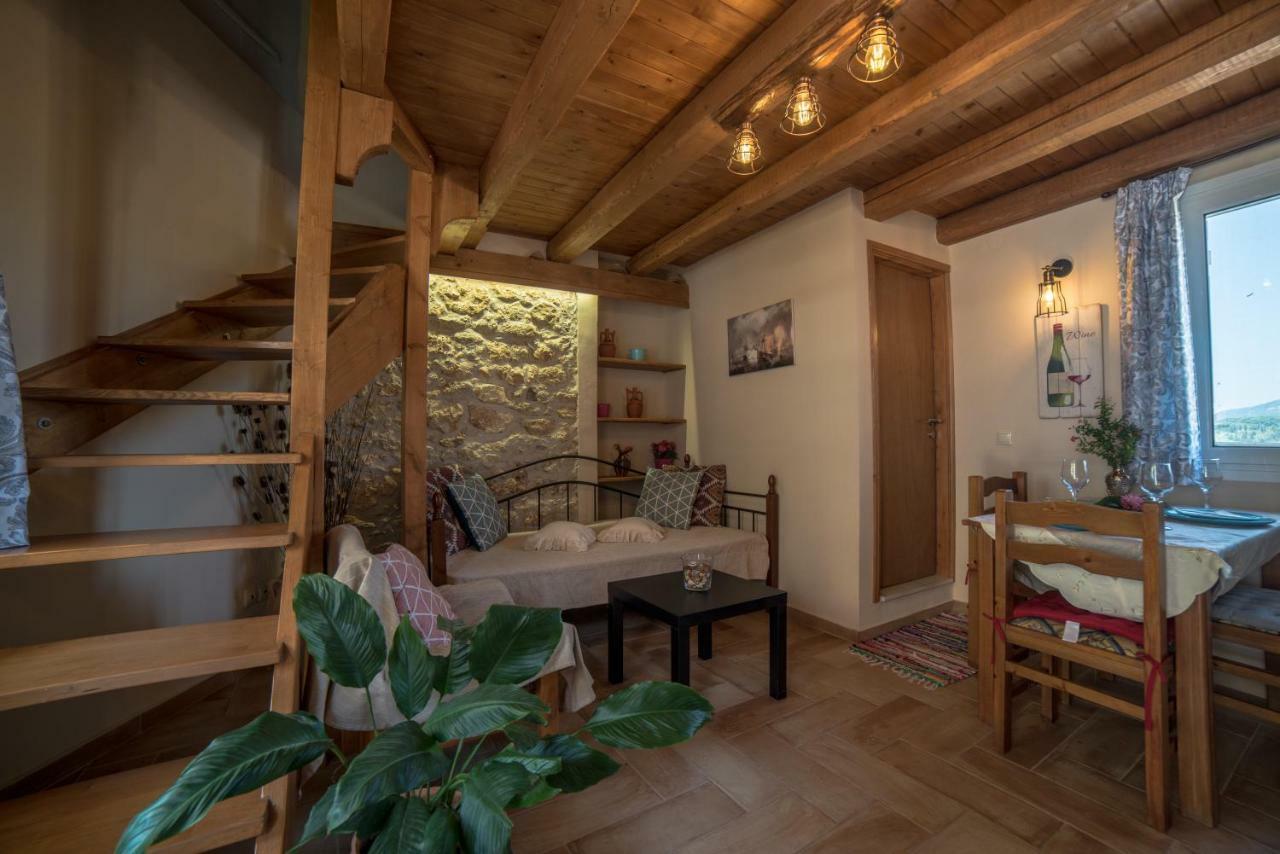 Menecrates Rustic - San Matteo Lejlighed Ágios Matthaíos Eksteriør billede