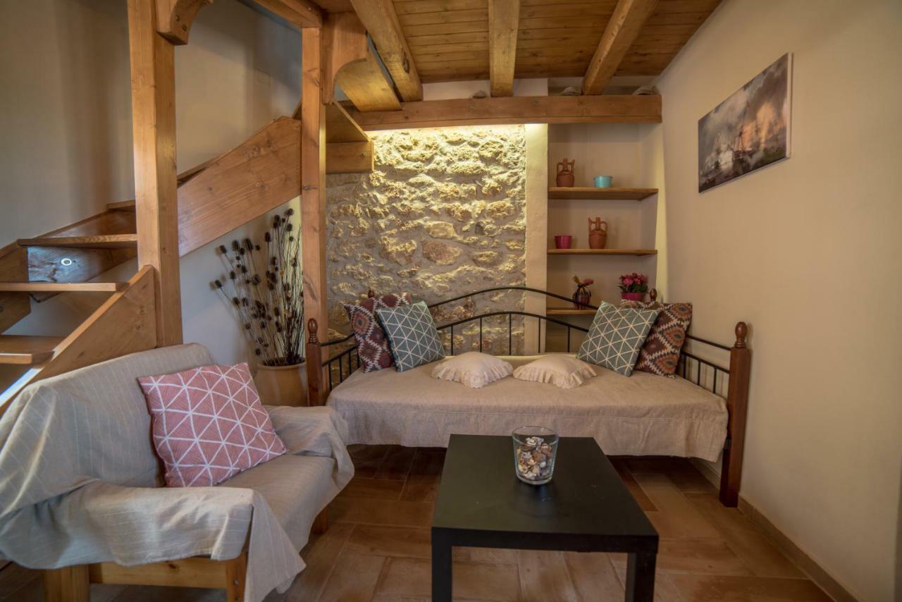 Menecrates Rustic - San Matteo Lejlighed Ágios Matthaíos Eksteriør billede